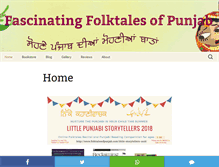 Tablet Screenshot of folktalesofpunjab.com